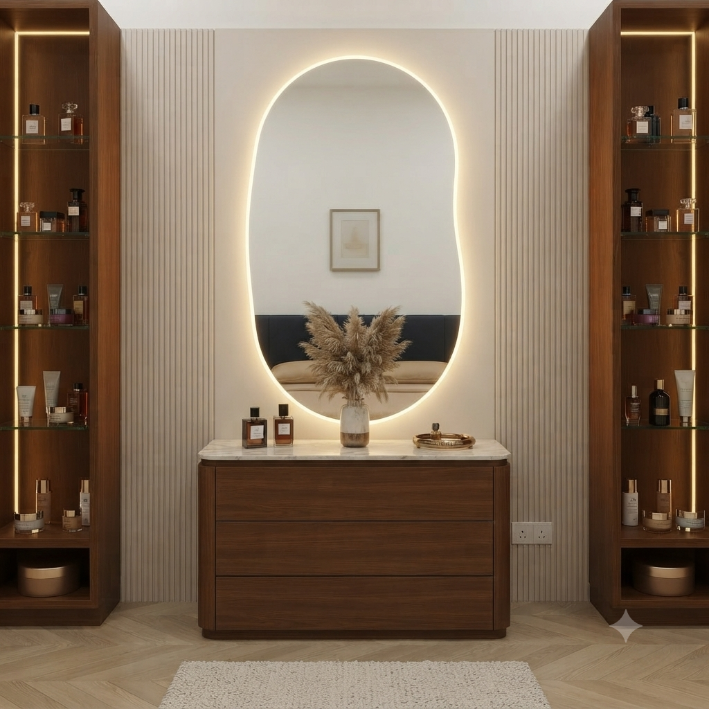 Luxury Modern Vanity Dresser with complete panel - Model 11