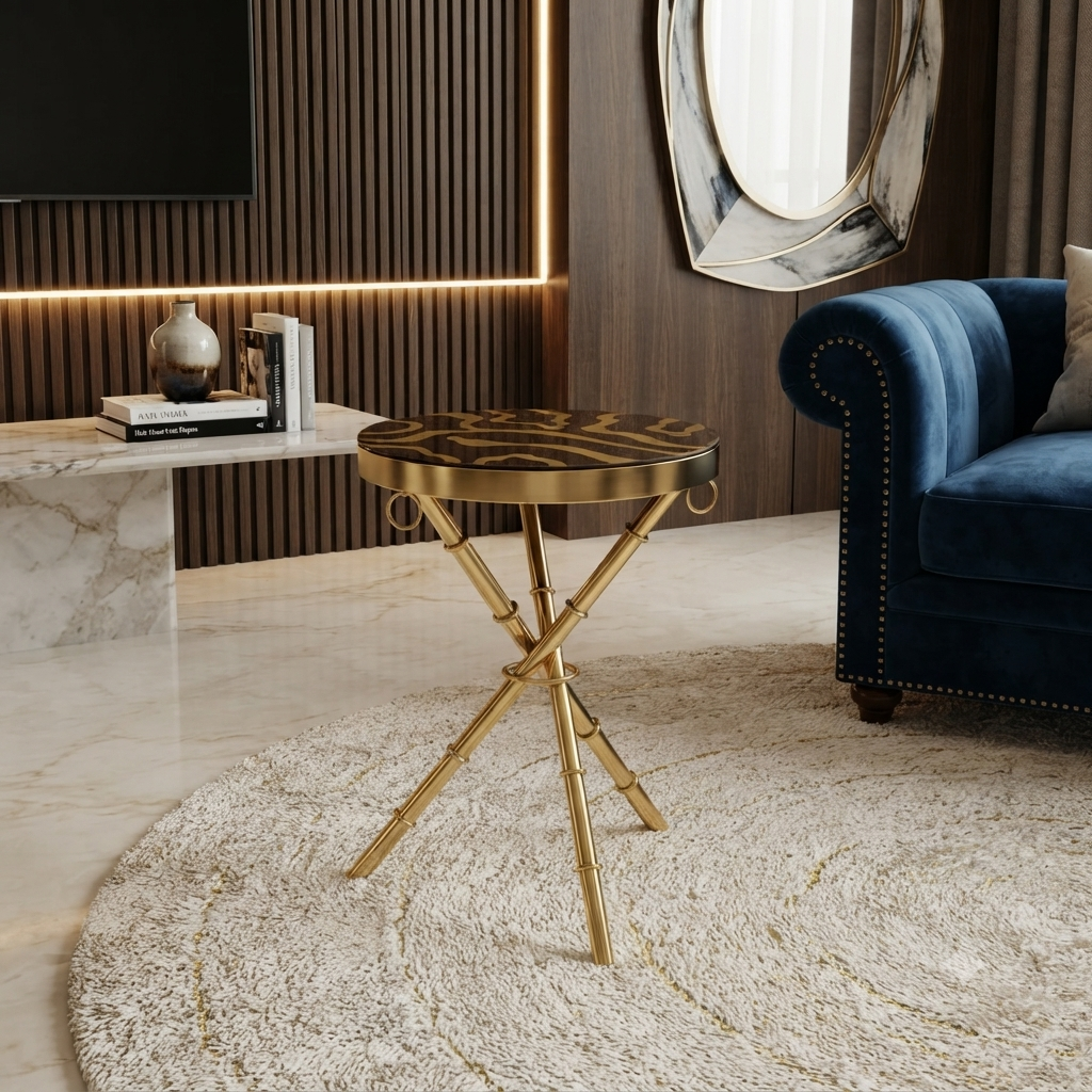 Minimalist Tall Accent Side Table